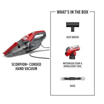Dirt Devil Scorpion Plus Handheld Vacuum with Powerful Suction