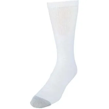 Hanes Men's Cushioned Over the Calf Socks - 6 Pack