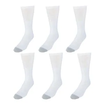 Hanes Men's Cushioned Over the Calf Socks - 6 Pack
