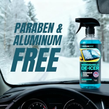 AquaDoc De-icer Spray for Fast Ice Removal - 16oz