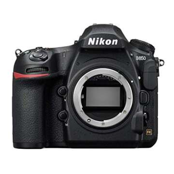 Nikon D850 45.7MP FX-Format DSLR Camera - Body Only
