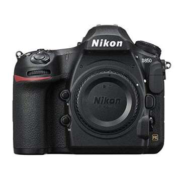 Nikon D850 45.7MP FX-Format DSLR Camera - Body Only