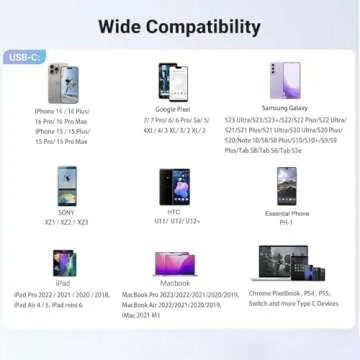 2-Pack USB C Headphones for iPhone 16 15 Earbuds with Microphone & Volume Control HiFi Stereo Type C Earphones for Galaxy S23/S22/S21/S20/Ultra Note 10/20, for iPad Pro Pixel 7/6/6a/5/4 OnePlus 9 8