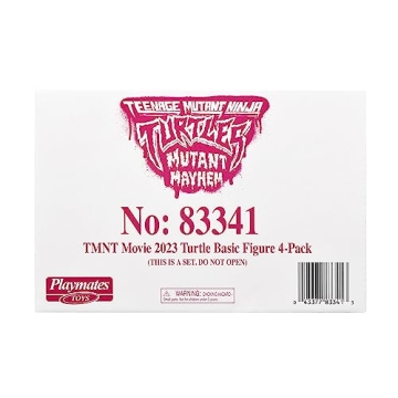 TMNT Mutant Mayhem 4-Pack Action Figures by Playmates Toys