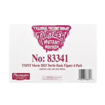 TMNT Mutant Mayhem 4-Pack Action Figures by Playmates Toys