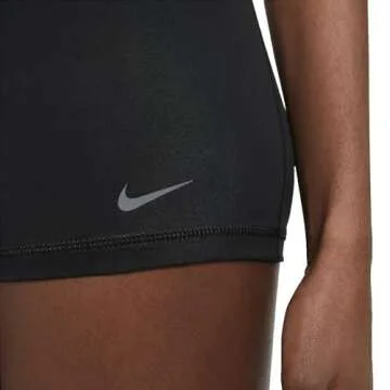Nike Women's Pro 365 3in Shorts, Black Gray, Large