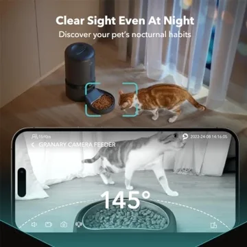 Smart PETLIBRO Automatic Cat Feeder with HD Camera