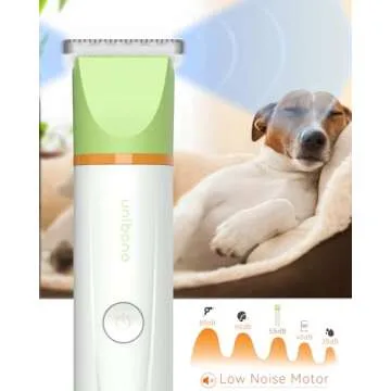Dog Grooming Kit - Quiet, Rechargeable Clippers for Pets
