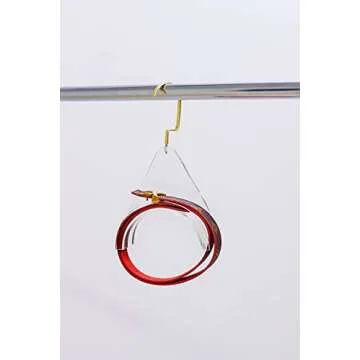 DiLuxy Acrylic Purse Hanger for Stylish Organization