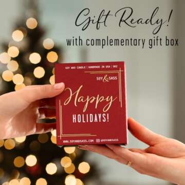 Winter Candle - Scented with Orange, Cinnamon & Vanilla