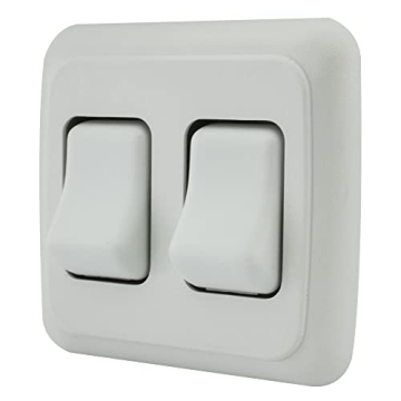 Versatile Double SPST On-Off Switch for RVs and Campers