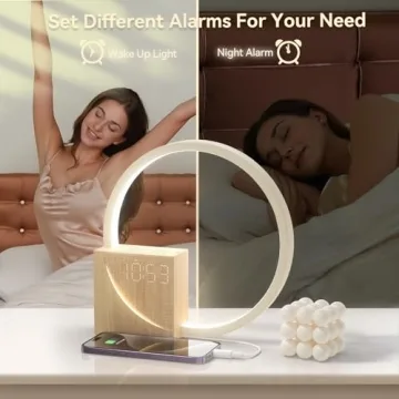 Vivilumens Sunrise Alarm Clock for Heavy Sleepers