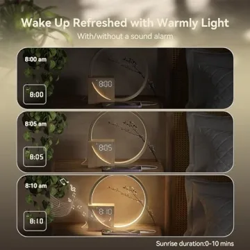 Vivilumens Sunrise Alarm Clock for Heavy Sleepers