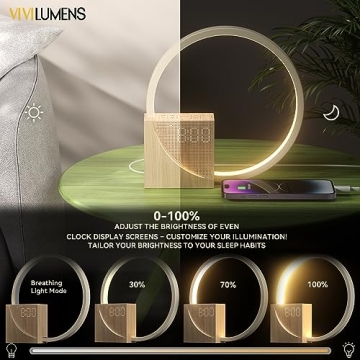 Vivilumens Sunrise Alarm Clock for Heavy Sleepers
