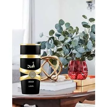 Lattafa for Unisex 2 Piece Eau de Parfum Gift Set (Yara Moi for Women + Asad for Men) 3.4 Ounce/100 ml each