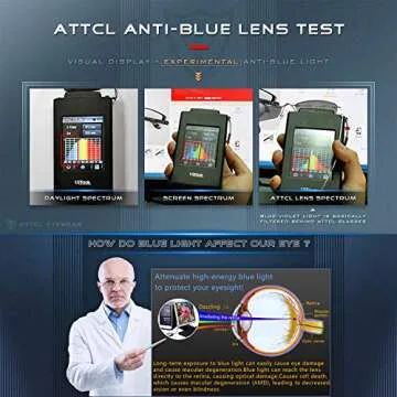ATTCL Unisex Blue Light Blocking Glasses Eyeglasses Frame Anti Blue Ray Computer Game Glasses 5054-Pink