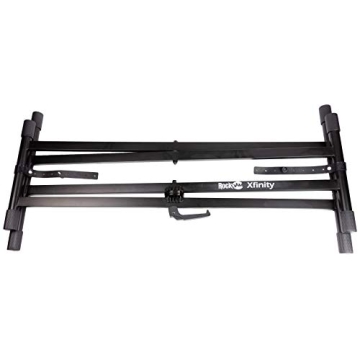 Adjustable Double-X Keyboard Stand - Heavy-Duty