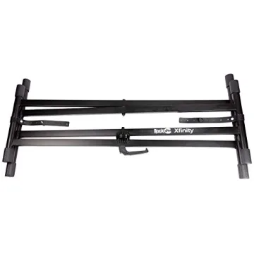 Adjustable Double-X Keyboard Stand - Heavy-Duty