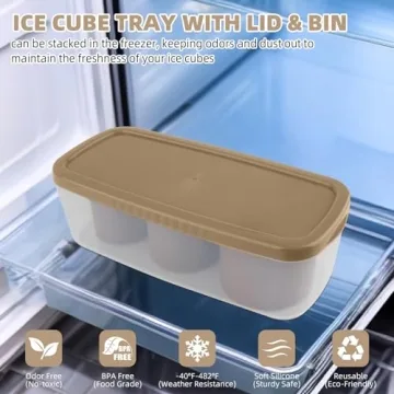 Tcamp Silicone Ice Tray for 30-40 oz Tumblers - BPA-Free