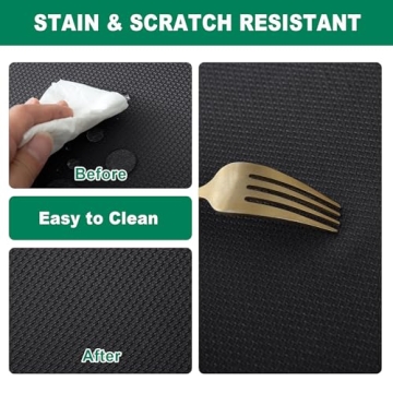 Water Resistant Black Tablecloth 54x54 - Dining & Events