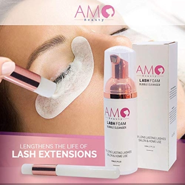 Gentle Foaming Lash Extension Cleanser for Perfect Lashes