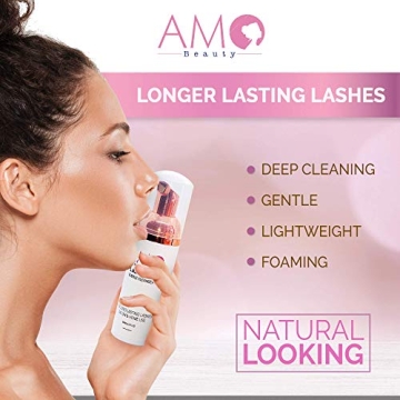 Gentle Foaming Lash Extension Cleanser for Perfect Lashes