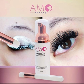 Gentle Foaming Lash Extension Cleanser for Perfect Lashes