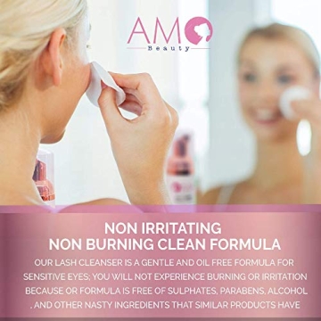 Gentle Foaming Lash Extension Cleanser for Perfect Lashes