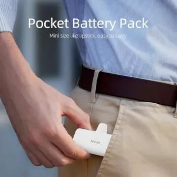 NVUU Portable Charger for iPhone 15 16 and More