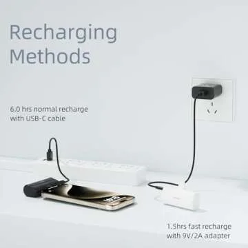 NVUU Portable Charger for iPhone 15 16 and More