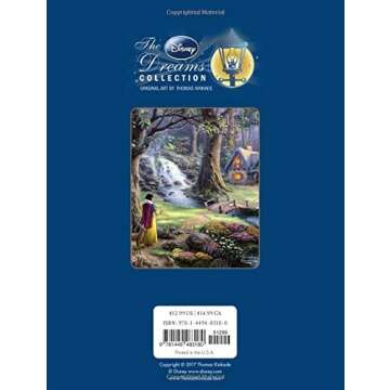 Disney Dreams Collection Thomas Kinkade Studios Coloring Book