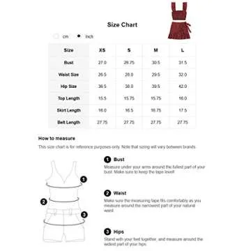 MakeMeChic Women's Two Piece Ruffle Trim Cami Crop Top and Wrap Skirt Set Burgundy S