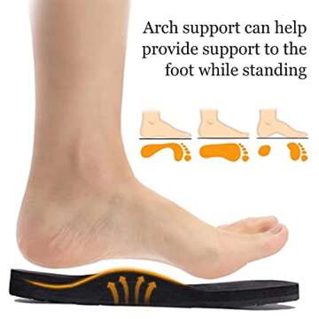 Women's Original Sandals Sport Sandals with Yoga Mat Insole Hiking Sandals Light-Weight Shoes U619SLX022-Black-42