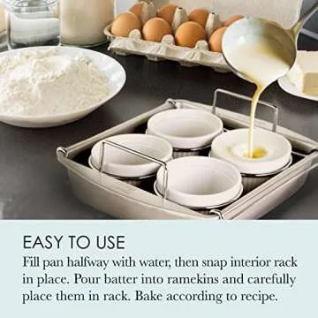 Chicago Metallic Crème Brulee 6-Piece Set for All Levels