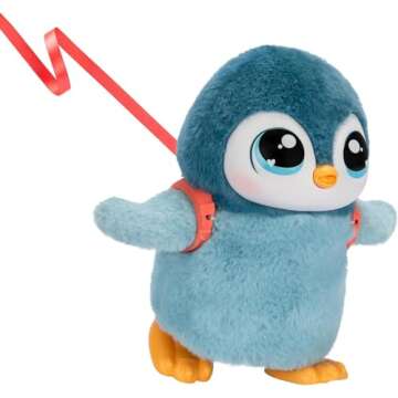 Little Live Pets My Walking Penguin - Waddles Soft and Cuddly Interactive Toy Penguin That Walks, Dances and Flaps It's Wings. 25+ Sounds and Reactions. Batteries Included. for Kids Ages 5+