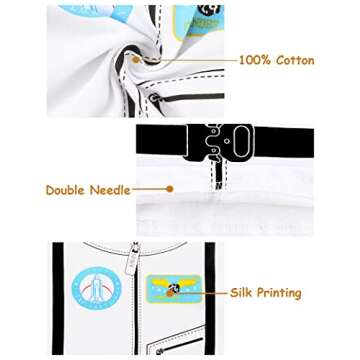 Soft Astronaut Toddler Boy Pajamas Set for Sweet Dreams