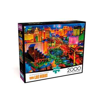 Buffalo Games - Viva Las Vegas - 2000 Piece Jigsaw Puzzle