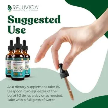 Rejuvica Health NatalNourish - Advanced Lactation Support Supplement - Liquid Delivery for Better Absorption - Fenugreek, Blessed Thistle, Anise, Fennel & More!