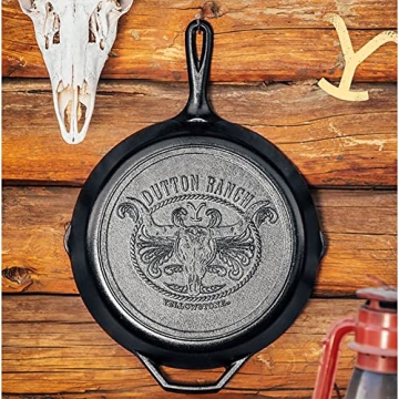 Lodge Yellowstone Cast Iron Skillet for Perfect Cooking