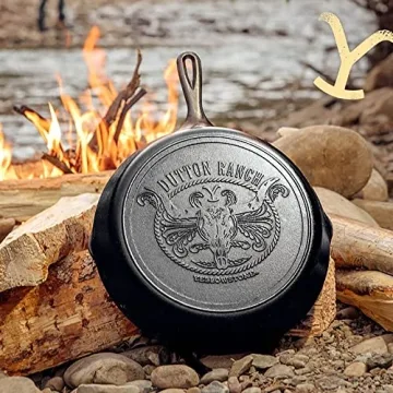 Lodge Yellowstone Cast Iron Skillet for Perfect Cooking