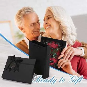 Real Butterfly Framed Butterfly Taxidermy - Butterfly Shadow Box, Real Framed Butterflies in a Box for Gothic Home Decor Aesthetic (A_Alpine Black Swallowtail Red Background #1)