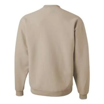 Gildan Fleece Crewneck Sweatshirt, Style G18000 Sand