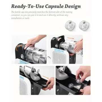 LED Capsule Lights for Ninja Slushi Machines - 13 Colors & More