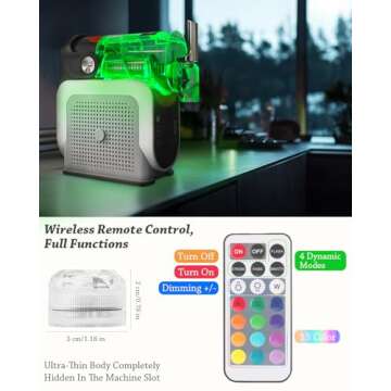 LED Capsule Lights for Ninja Slushi Machines - 13 Colors & More