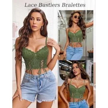 Avidlove Lace Bralette Underwire Camisoles for Women