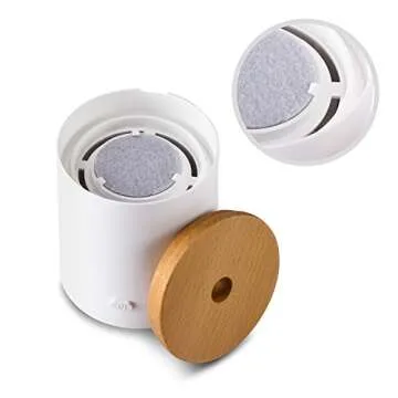 Essential Oil Diffuser, AromaAllure Waterless Portable Mini Oil Diffuser for Car, Office and Closet