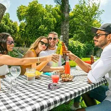 Durable Fitted Tablecloth for 6 ft Tables with Stylish Design
