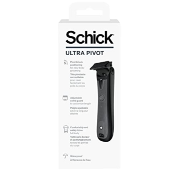 Schick Ultra Pivot Body Trimmer for Precision Grooming