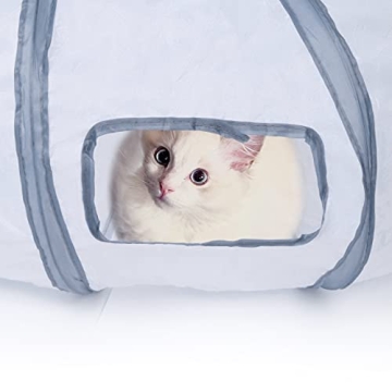Interactive Cat Tunnel for Indoor Play - Sheldamy