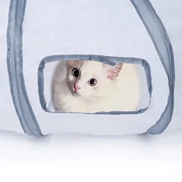 Interactive Cat Tunnel for Indoor Play - Sheldamy